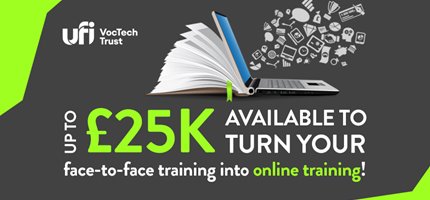 Funding available to move your face-to-face training online!