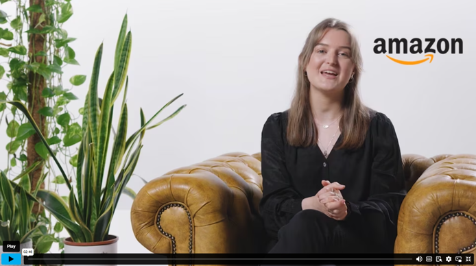 Video training example for Amazon