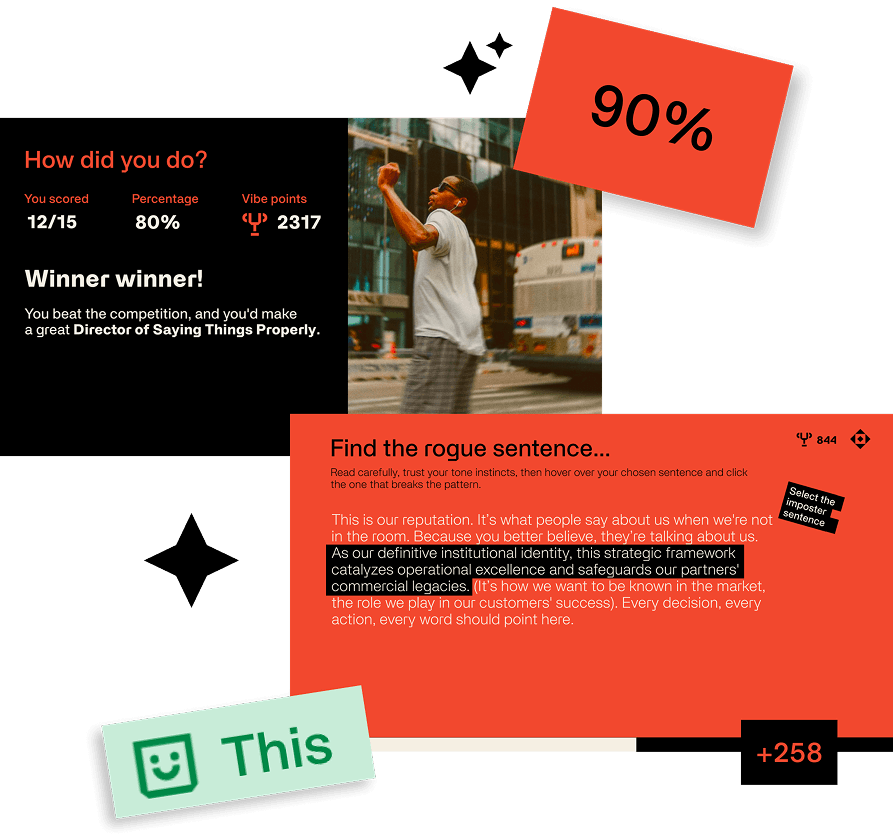 Sabre Vibe Check Results
