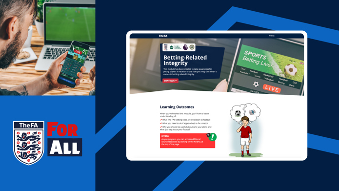 FA betting integrity elearning