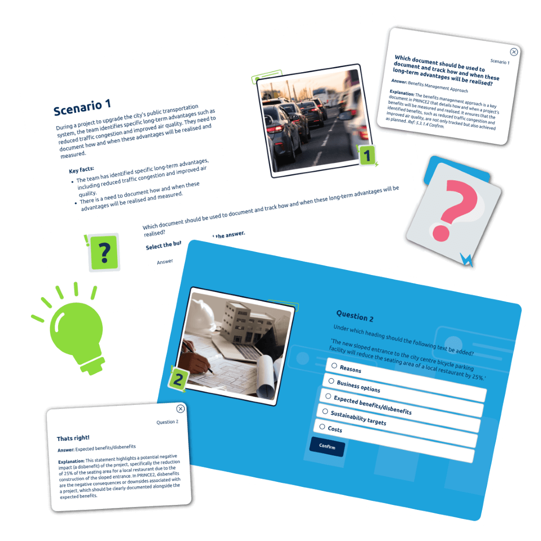 Example of First Media's custom eLearning design for ICS Learn